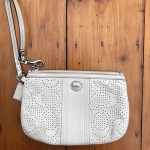 Coach small wristlet